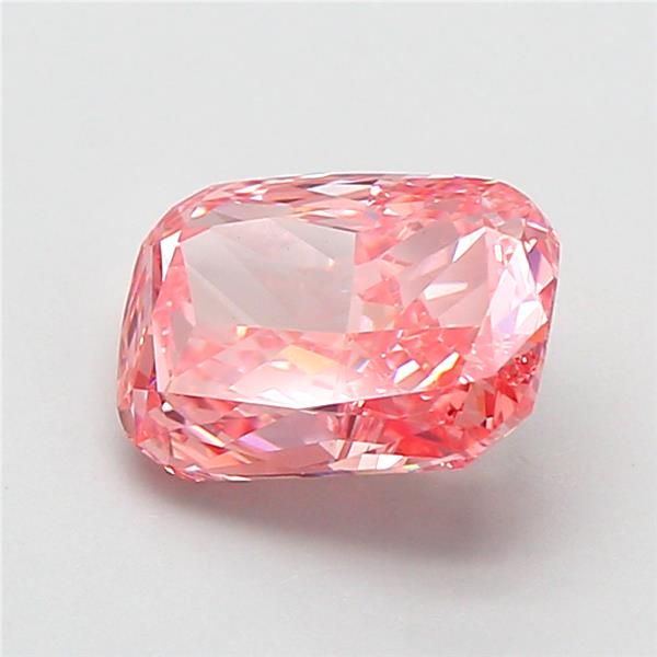 2.01 CT Fancy Vivid Pink CUSHION MODIFIED