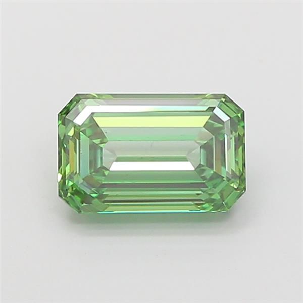 1.52 CT Fancy Vivid Green EMERALD