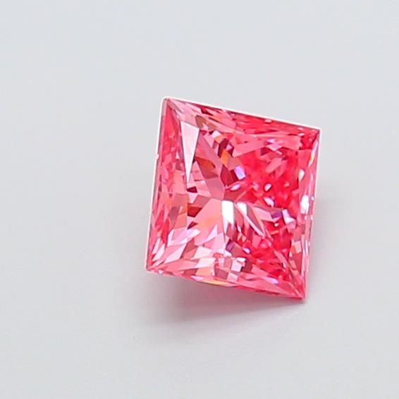 0.81 CT Fancy Vivid Pink PRINCESS