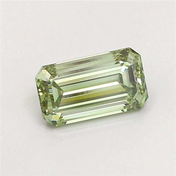 1.01 CT Fancy Vivid Green EMERALD
