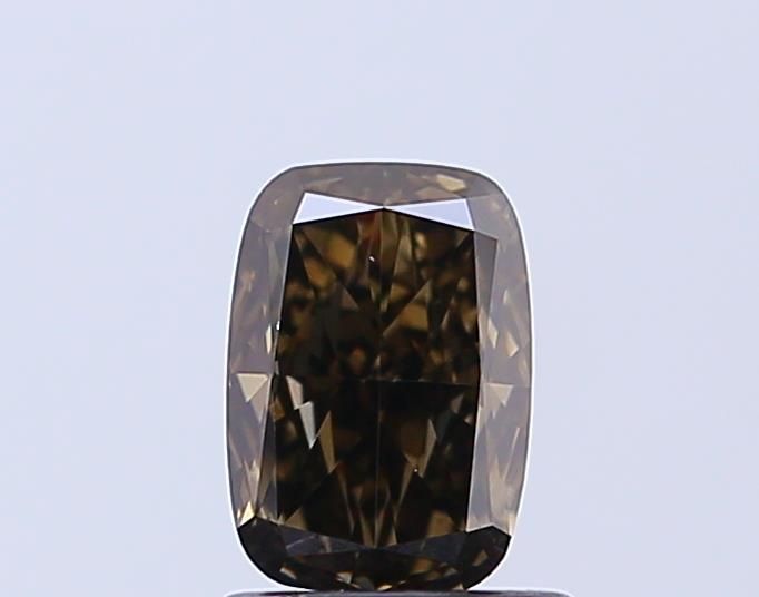 1.01 CT Fancy Deep Gray CUSHION MODIFIED