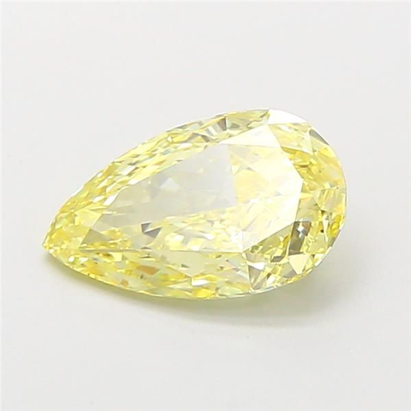 1.28 CT Fancy Intense Yellow PEAR