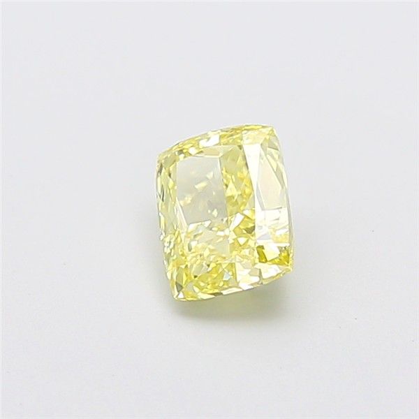 1.08 CT Fancy Intense Yellow CUSHION MODIFIED