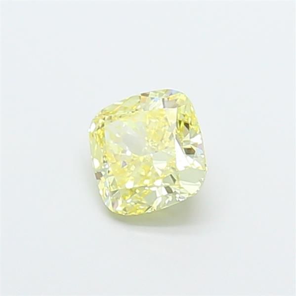 1.04 CT Fancy Light Yellow CUSHION MODIFIED