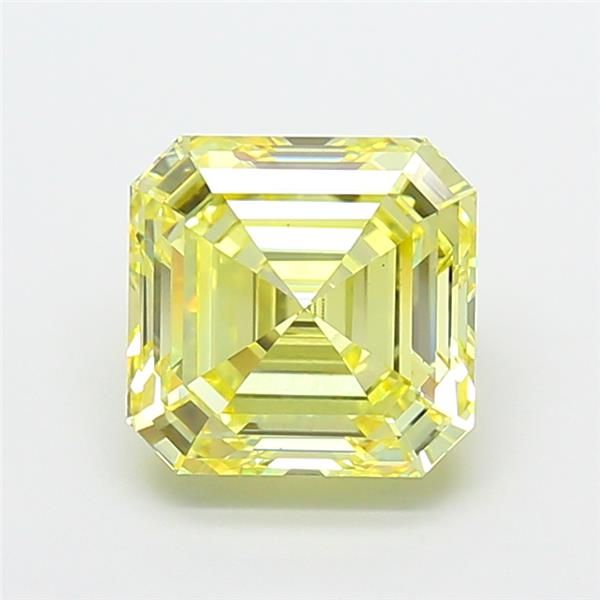 3.7 ct lab-grown Asscher Diamond