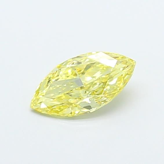 0.67 CT Fancy Intense Yellow MARQUISE