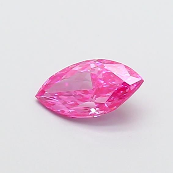 0.64 CT Fancy Vivid Pink MARQUISE