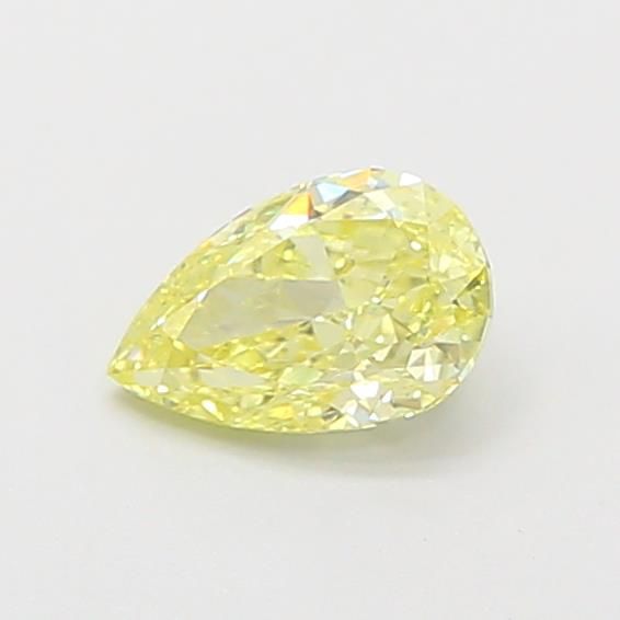 0.53 CT Fancy Intense Yellow PEAR