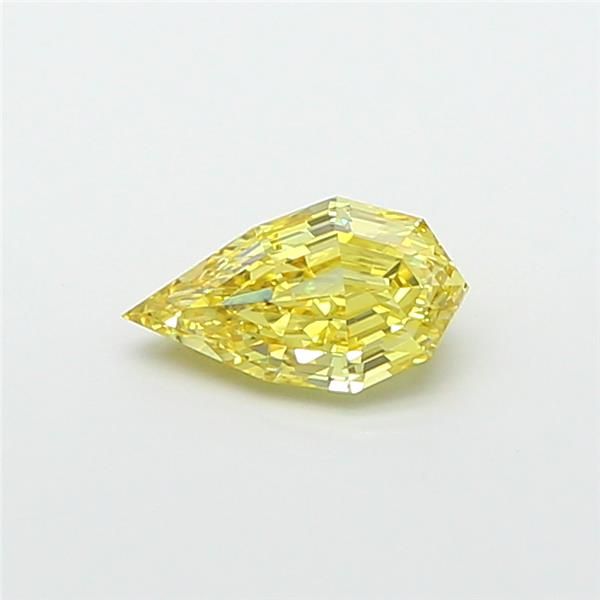 1.0 CT Fancy Intense Yellow PEAR