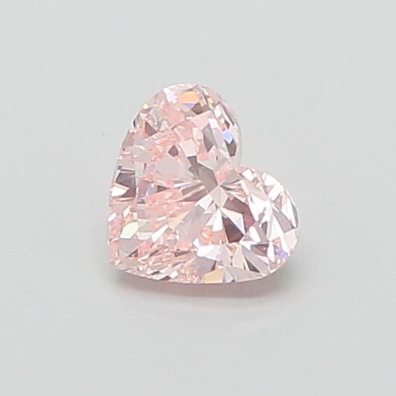 1.0 CT Fancy Intense Pink HEART