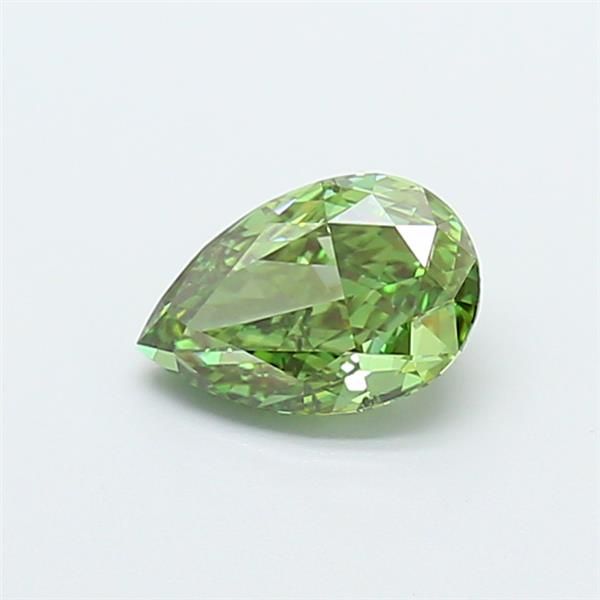 1.03 CT Fancy Vivid Green PEAR