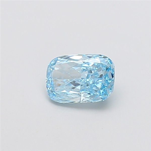 1.02 CT Fancy Vivid Blue CUSHION MODIFIED