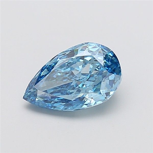 2.0 CT Fancy Vivid Blue PEAR