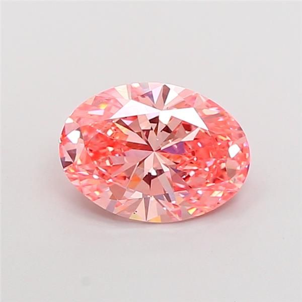 2.06 CT Fancy Vivid Pink OVAL