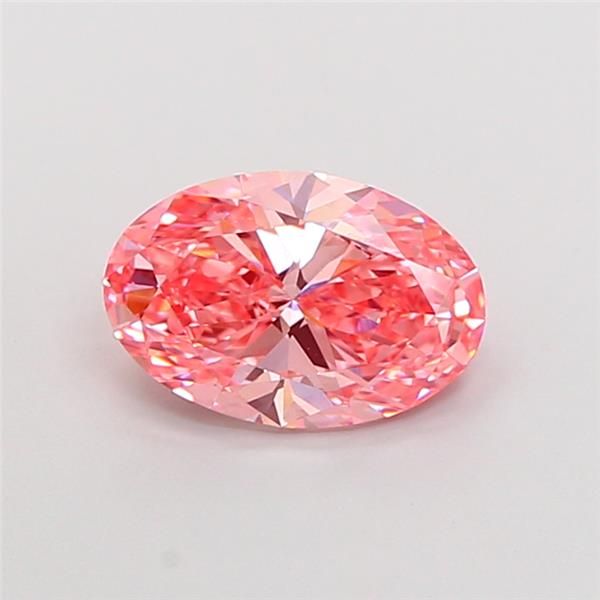 2.06 CT Fancy Vivid Pink OVAL