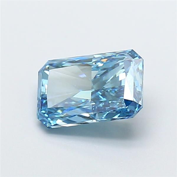 1.54 CT Fancy Vivid Blue RADIANT