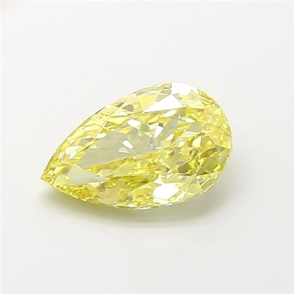 1.47 CT Fancy Intense Yellow PEAR