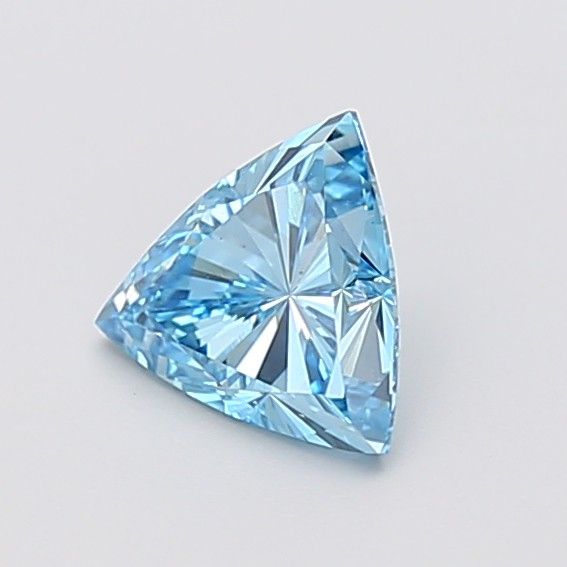 1.0 CT Fancy Vivid Blue TRIANGULAR