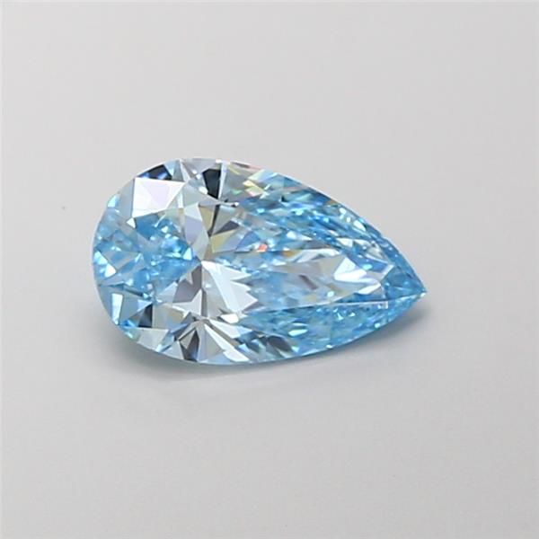 1.55 CT Fancy Vivid Blue PEAR