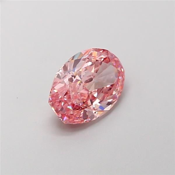 1.59 CT Fancy Vivid Pink OVAL