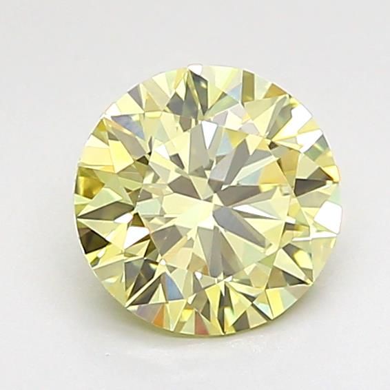 1.02 CT Fancy Light Yellow ROUND