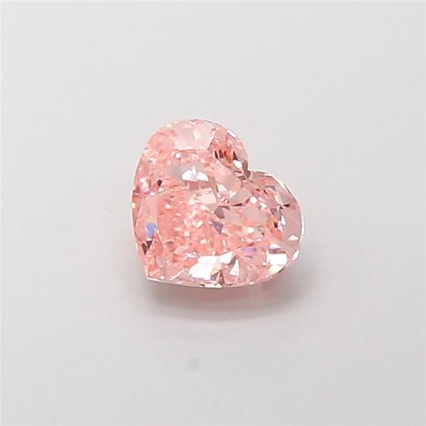 1.01 CT Fancy Intense Pink HEART