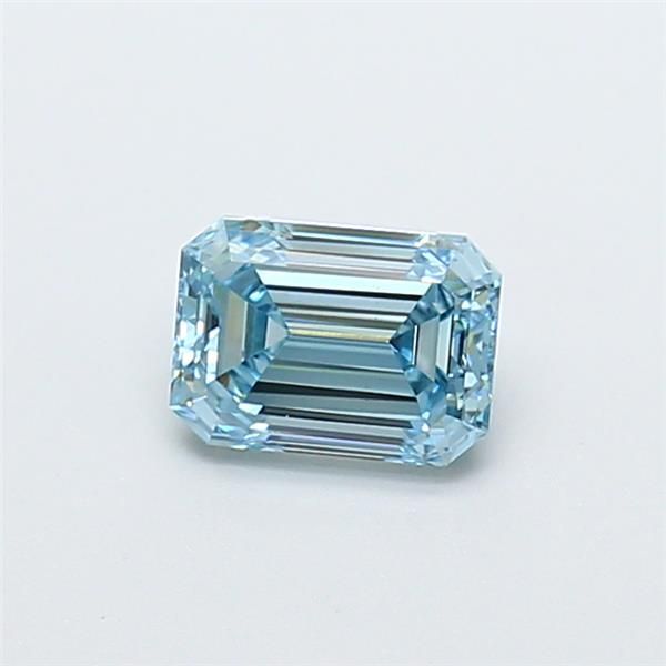 1.02 CT Fancy Intense Blue EMERALD