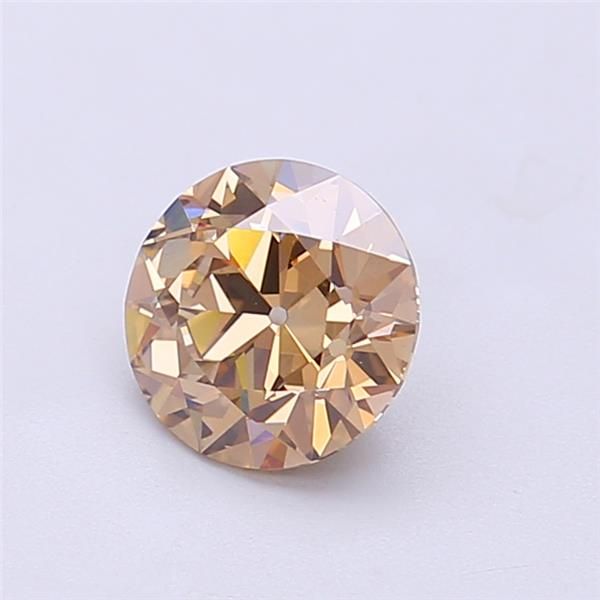1.06 CT Fancy Brown ROUND