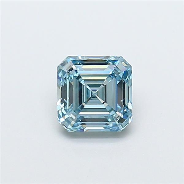1.07 CT Fancy Intense Blue ASSCHER