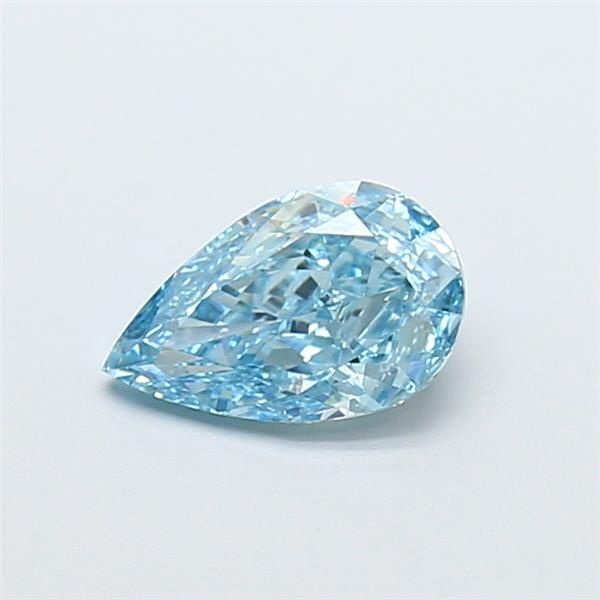 1.0 CT Fancy Vivid Blue PEAR