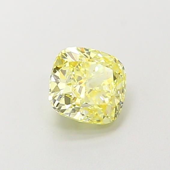 1.0 CT Fancy Intense Yellow CUSHION MODIFIED