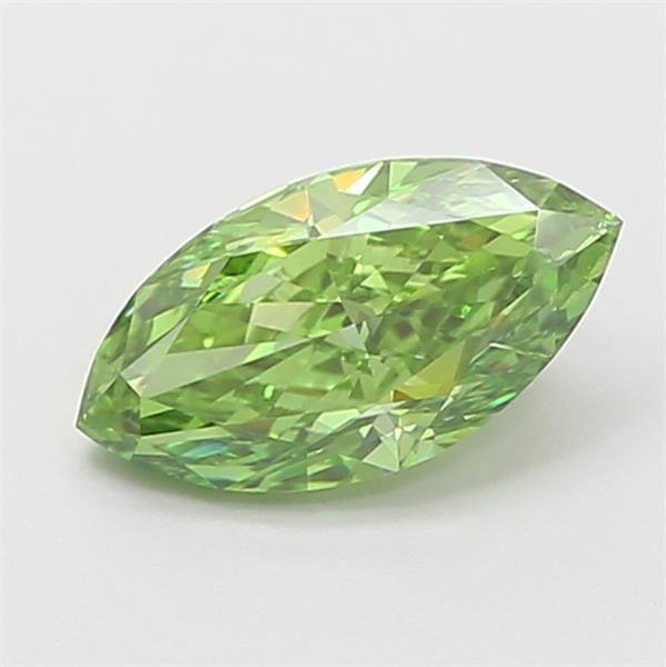 1.0 CT Fancy Vivid Green MARQUISE