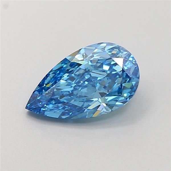 1.91 CT Fancy Vivid Blue PEAR