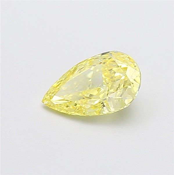 1.28 CT Fancy Intense Yellow PEAR