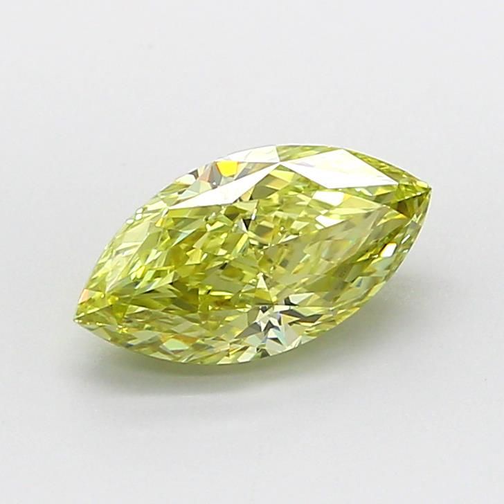 1.57 CT Fancy Intense Yellow MARQUISE