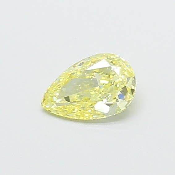 0.46 CT Fancy Intense Yellow PEAR