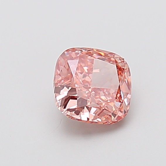 1.05 CT Fancy Intense Brownish Pink CUSHION MODIFIED