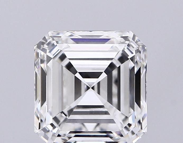 2.08 ct lab-grown Asscher Diamond
