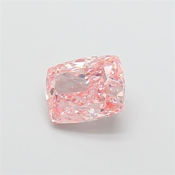 1.51 CT Fancy Vivid Pink CUSHION MODIFIED