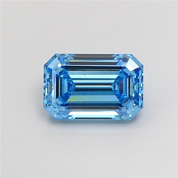 2.06 CT Fancy Vivid Blue EMERALD
