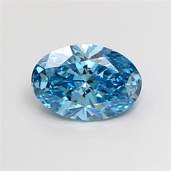 2.1 CT Fancy Vivid Blue OVAL