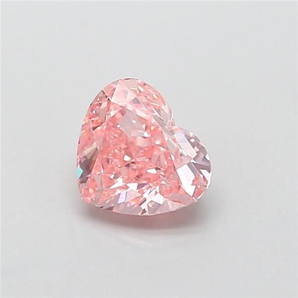 1.1 CT Fancy Vivid Pink HEART