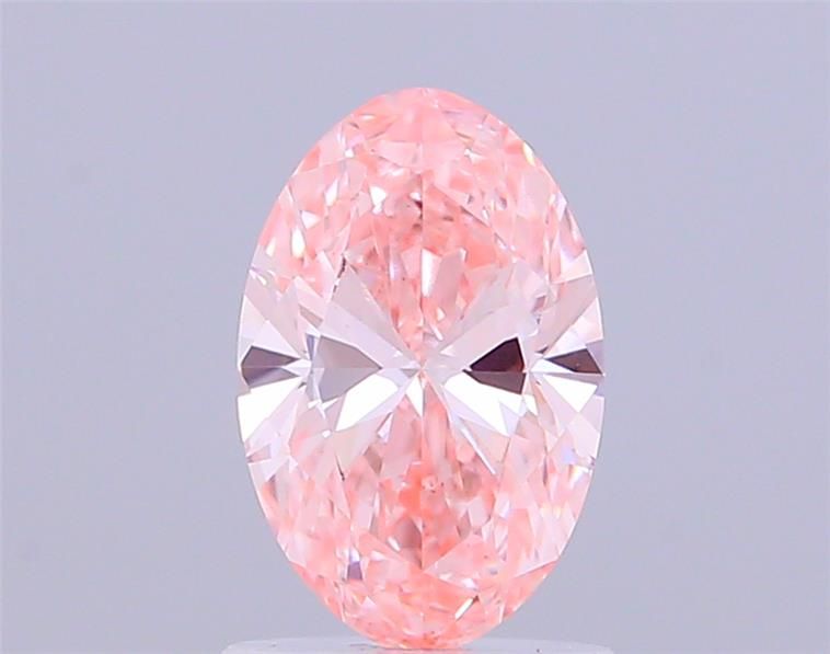 1.33 CT Fancy Vivid Pink OVAL