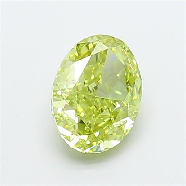 1.29 CT Fancy Yellow OVAL