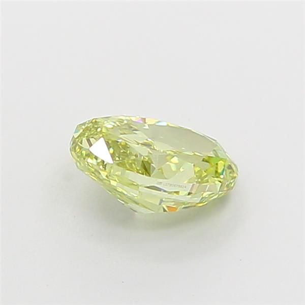 1.03 CT Fancy Greenish Yellow OVAL