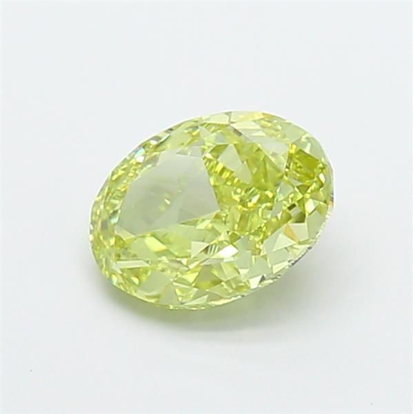 1.07 CT Fancy Yellow OVAL