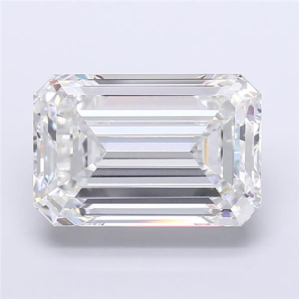 18.24 ct. emerald Lab Grown Diamond front image
