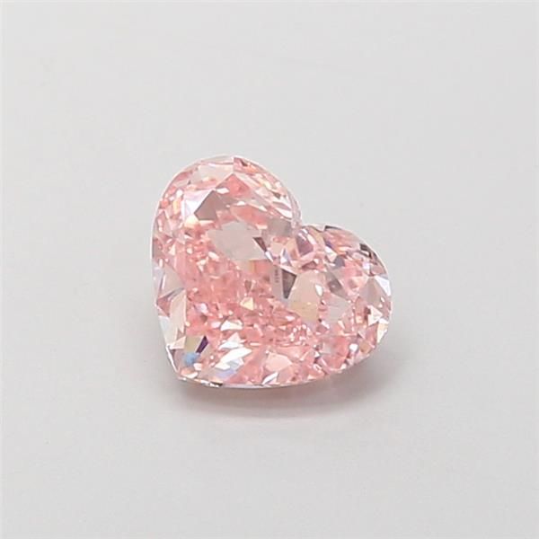 1.0 CT Fancy Vivid Pink HEART