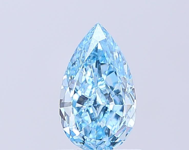 0.99 CT Fancy Vivid Blue PEAR