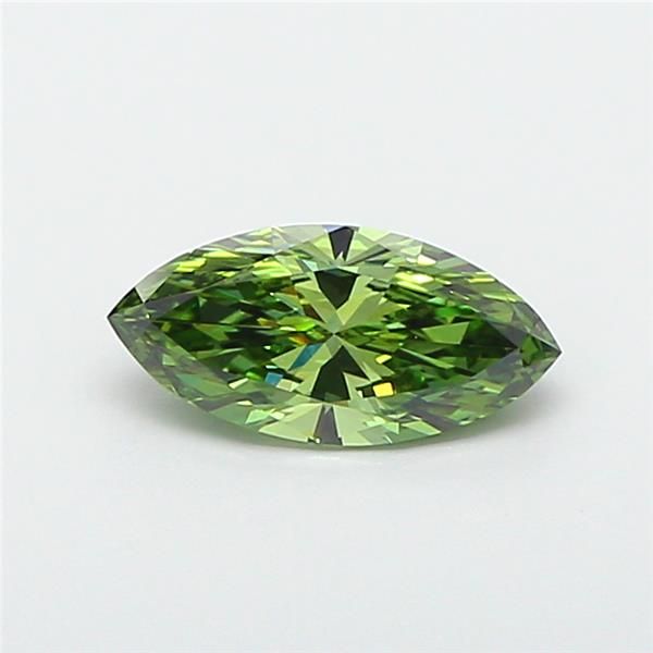 1.2 CT Fancy Vivid Green MARQUISE